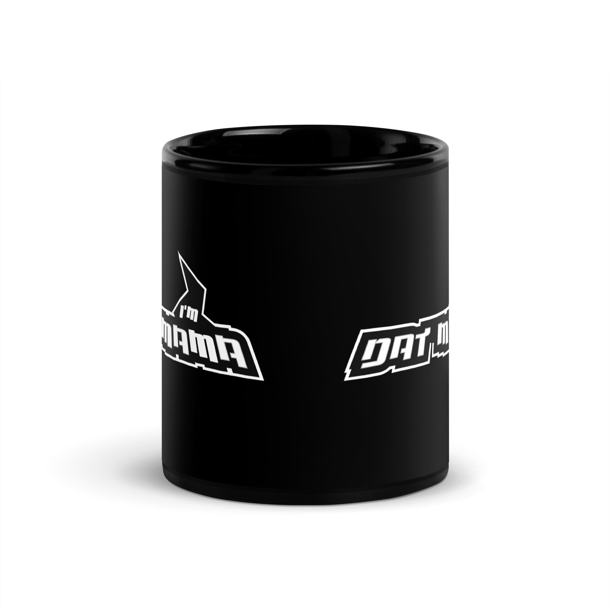 MARK MY WORD! Black Glossy Mug
