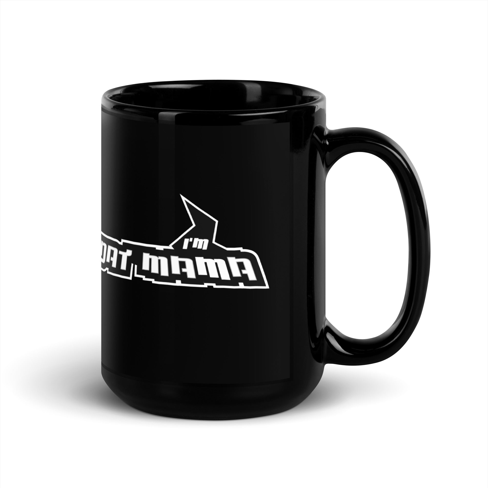 MARK MY WORD! Black Glossy Mug