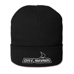 Load image into Gallery viewer, MARK MY WORD! Embroidered Organic Ribbed Beanie
