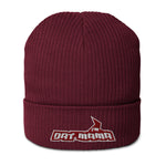 Load image into Gallery viewer, MARK MY WORD! Embroidered Organic Ribbed Beanie
