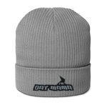 Load image into Gallery viewer, MARK MY WORD! Embroidered Organic Ribbed Beanie
