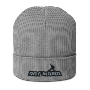MARK MY WORD! Embroidered Organic Ribbed Beanie