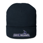 Load image into Gallery viewer, MARK MY WORD! Embroidered Organic Ribbed Beanie
