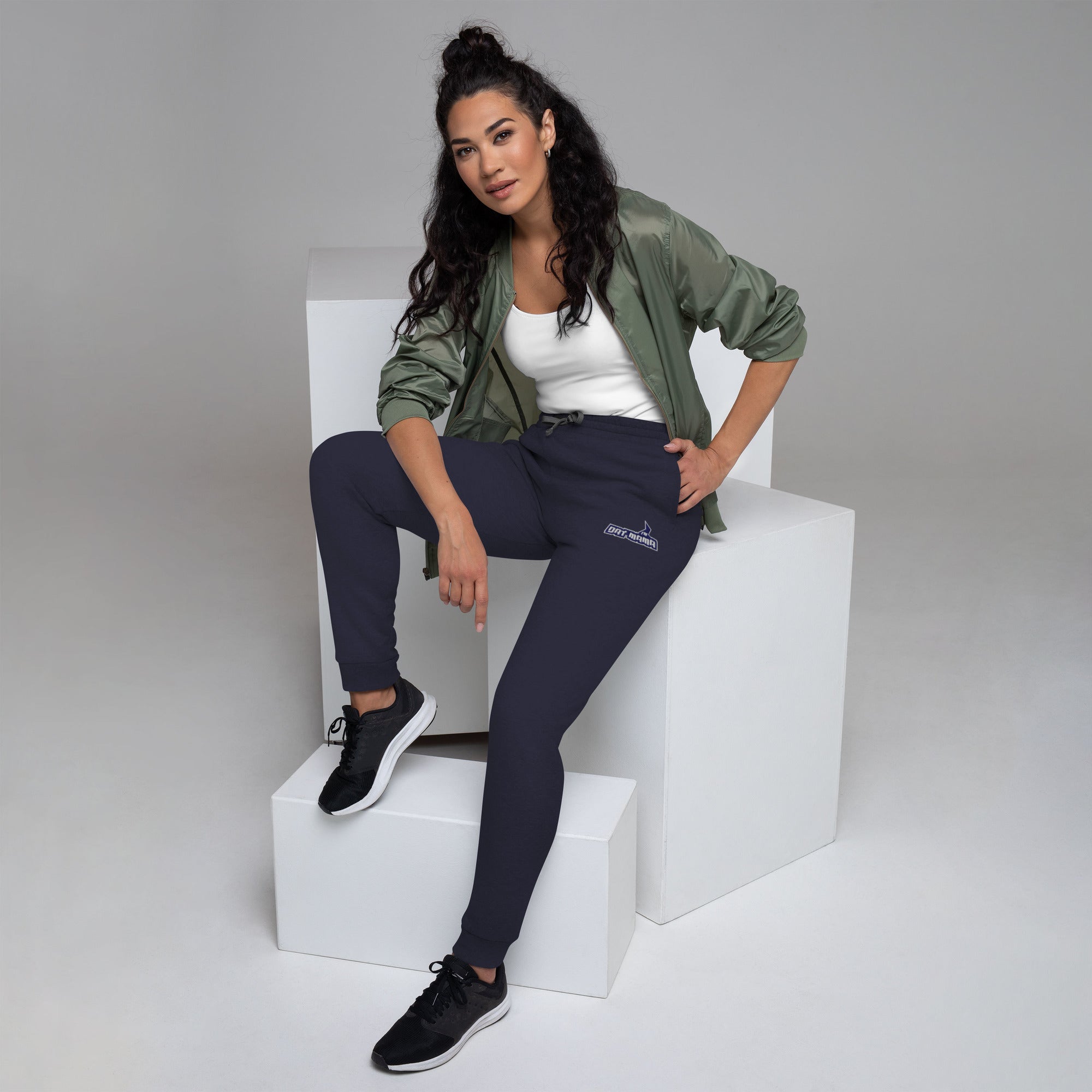 MARK MY WORD! Embroidered Joggers