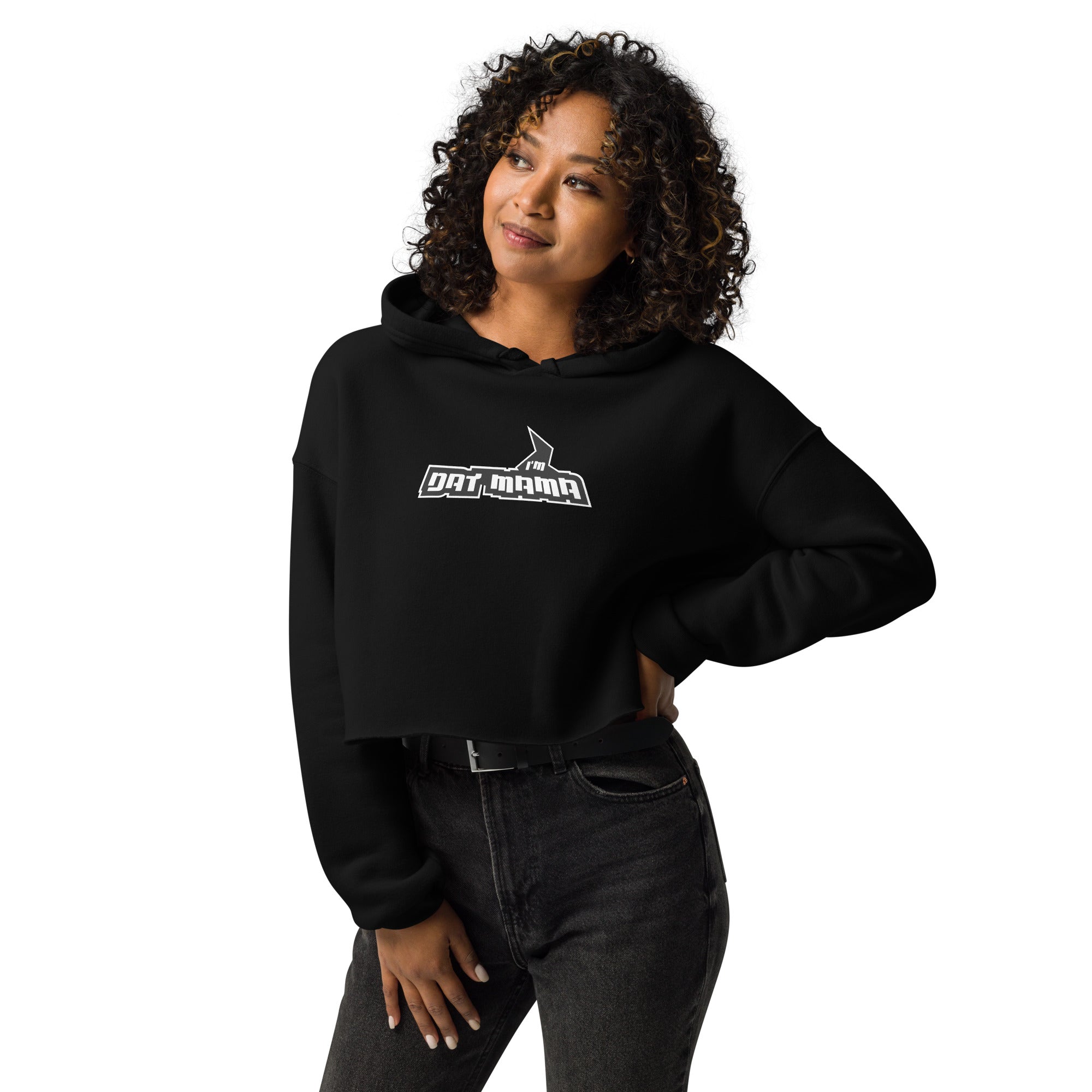 MARK MY WORD! Cropped Hoodie