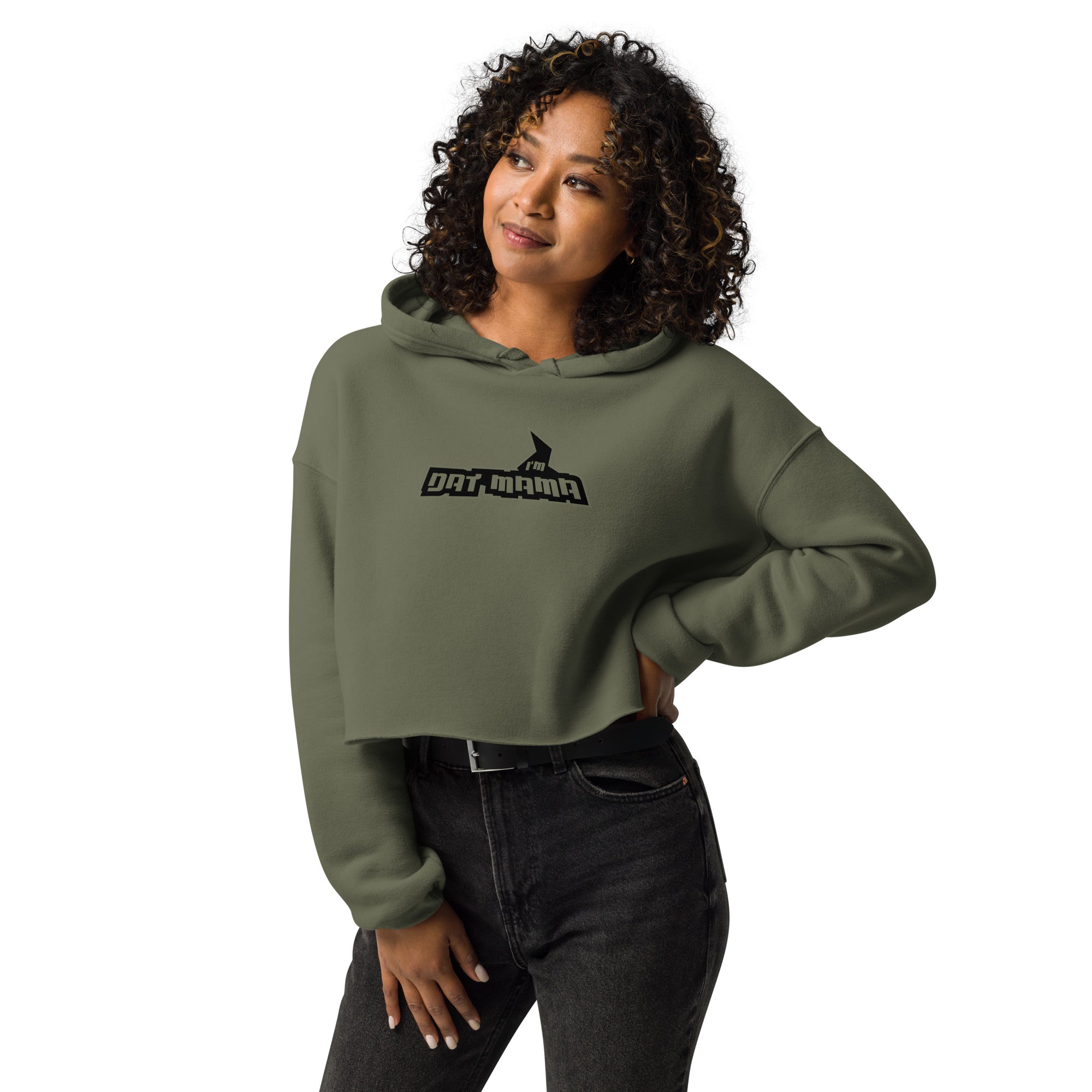 MARK MY WORD! Cropped Hoodie