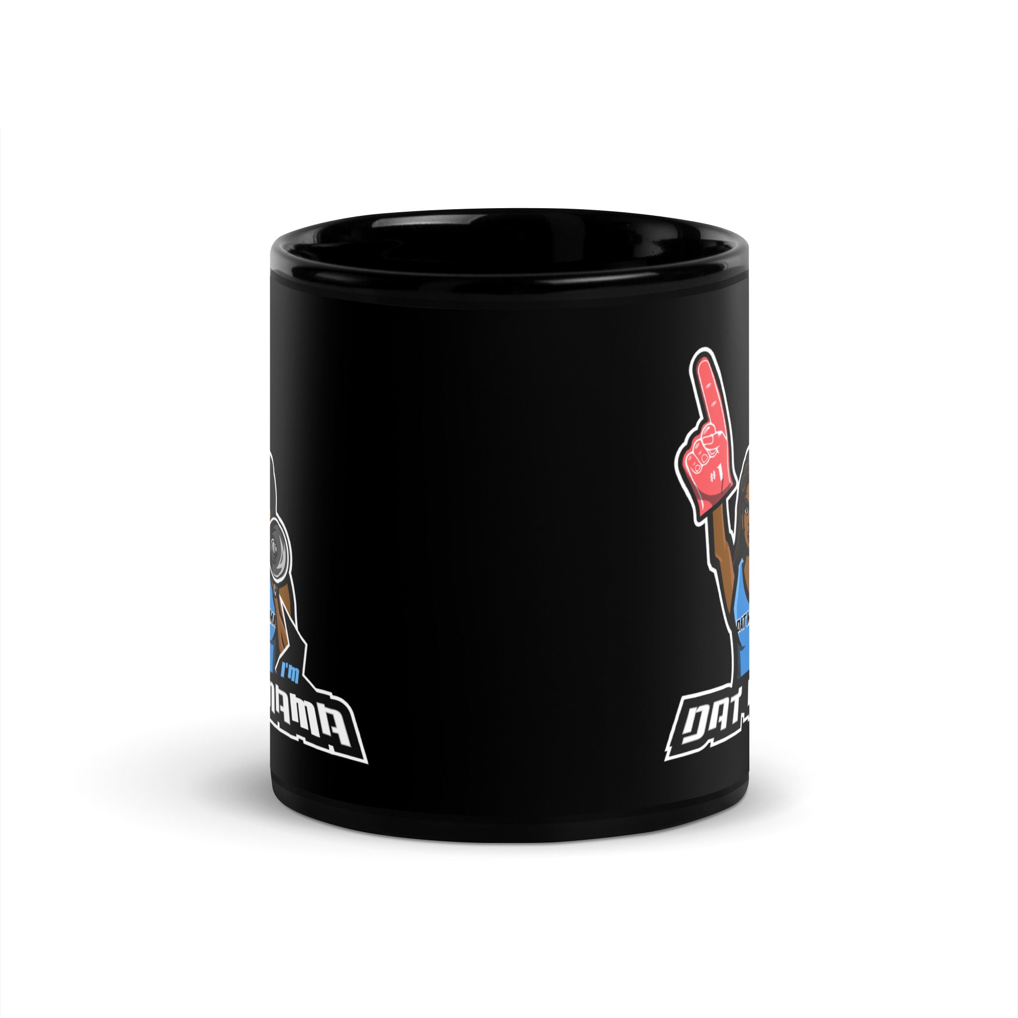 Signature Black Glossy Mug