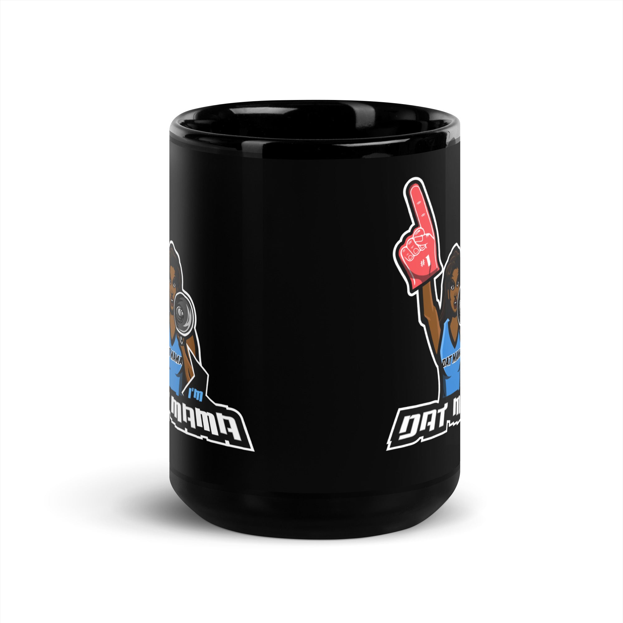 Signature Black Glossy Mug